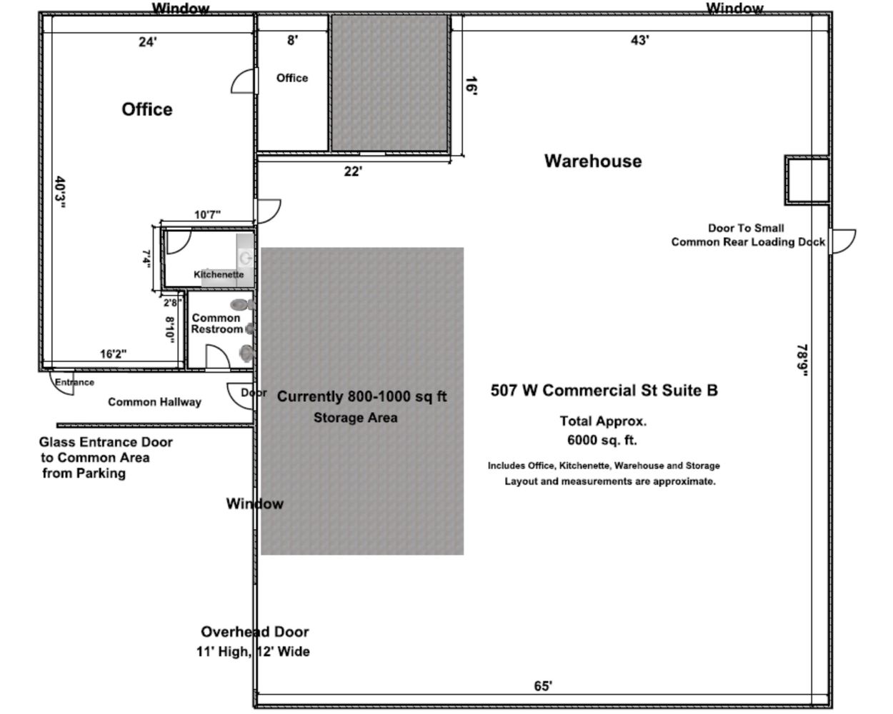 Office/Showroom B1